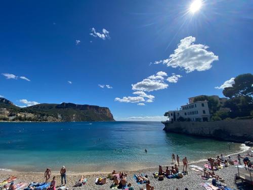 AU BORD DE L'EAU Studio climatisé avec Terrasse et vue mer à 40m de la plage