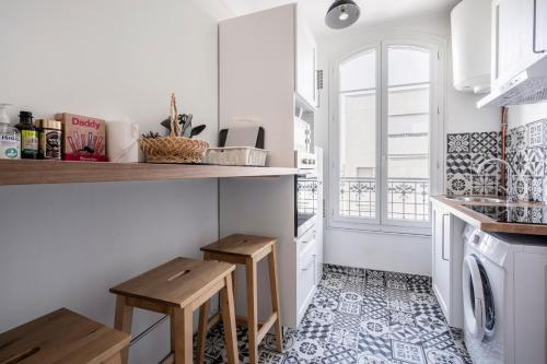Au bord de Seine - Appt pour 4 avec petit balcon