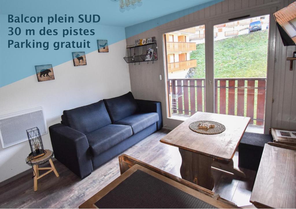 Appartement Au Pied des Pistes B48, Chaleureux studio 4 pers, balcon plein SUD, DRAPS NON COMPRIS 28 Impasse de la Grande Terche 74430 Saint-Jean-dʼAulps