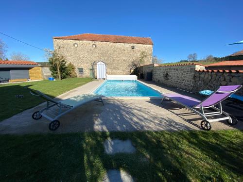 Au pool house de la Faye +spa ouvert toute l'année