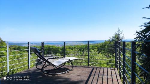 Aussicht pur am Golfplatz Stromberg