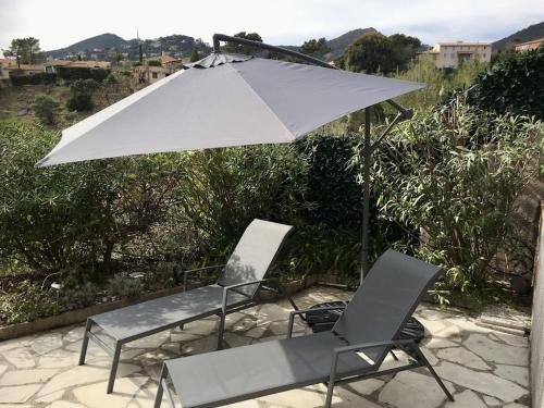 appartement avec vue magnifique sur la mer, plage à pied Théoule-sur-Mer france