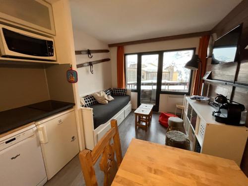 Avoriaz balcon sud skis aux pieds