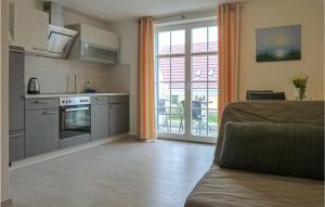 Awesome apartment in Gager with 1 Bedrooms and WiFi