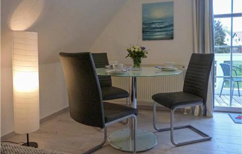 Awesome apartment in Gager with 1 Bedrooms and WiFi