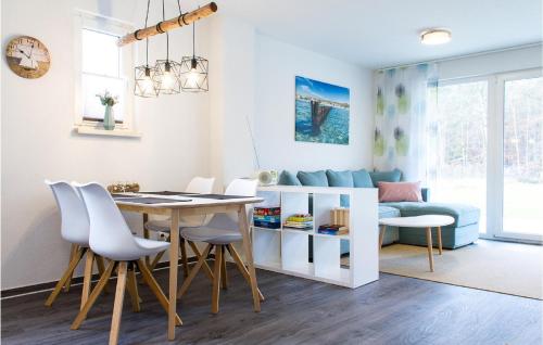 Awesome apartment in Graaal Mritz with 2 Bedrooms and WiFi