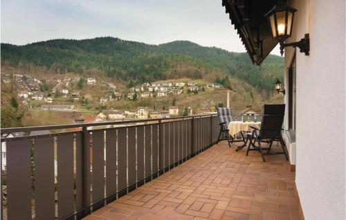 Awesome apartment in Hornberg with 2 Bedrooms and WiFi