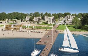 Awesome apartment in Lembruch-Dmmer See with 2 Bedrooms, WiFi and Indoor swimming pool