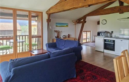 Awesome apartment in Montouss with Outdoor swimming pool, 2 Bedrooms and WiFi