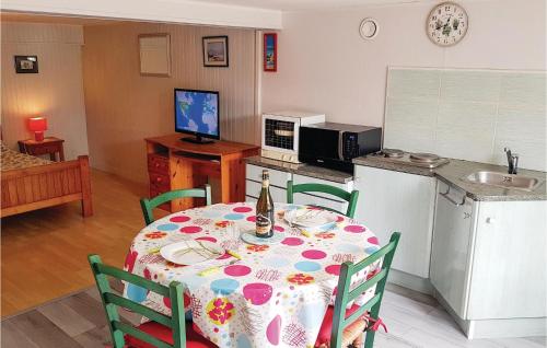 Awesome apartment in Plouzane with WiFi