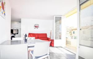 Awesome apartment in Saint Cyprien Plage with 1 Bedrooms and WiFi