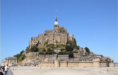 Awesome apartment in Saint-Jean-le-Thomas with 1 Bedrooms and WiFi