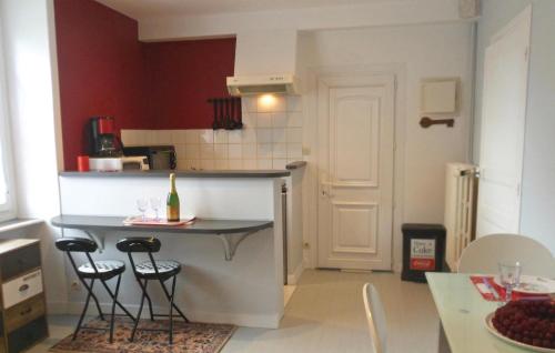 Awesome apartment in Vild-la-Marine with 1 Bedrooms