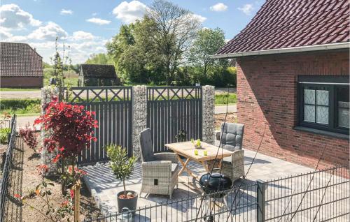 Awesome apartment in Wiesmoor with 1 Bedrooms and WiFi