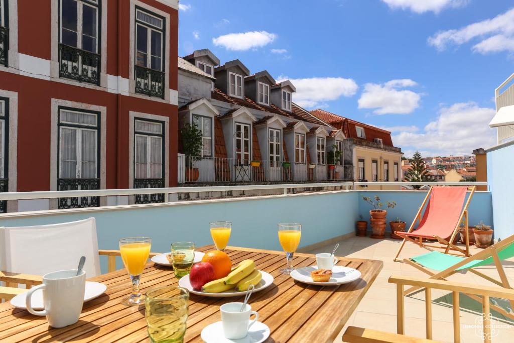 Appartement Azulejos' Charming Apartment with Terrace 2 by Lisbonne Collection Rua Professor Branco Rodrigues, 2 1º 1200-363 Lisbonne
