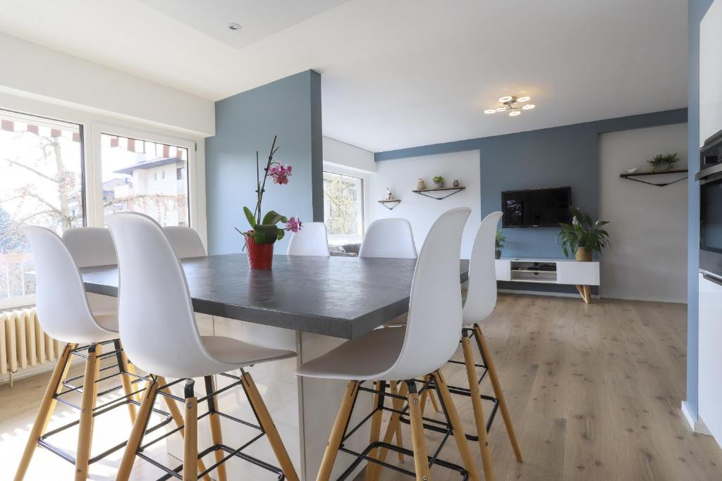 Azur bleu, Annecy centre-ville et lac, lumineux Henry Bordeaux, 18, 74000 Annecy