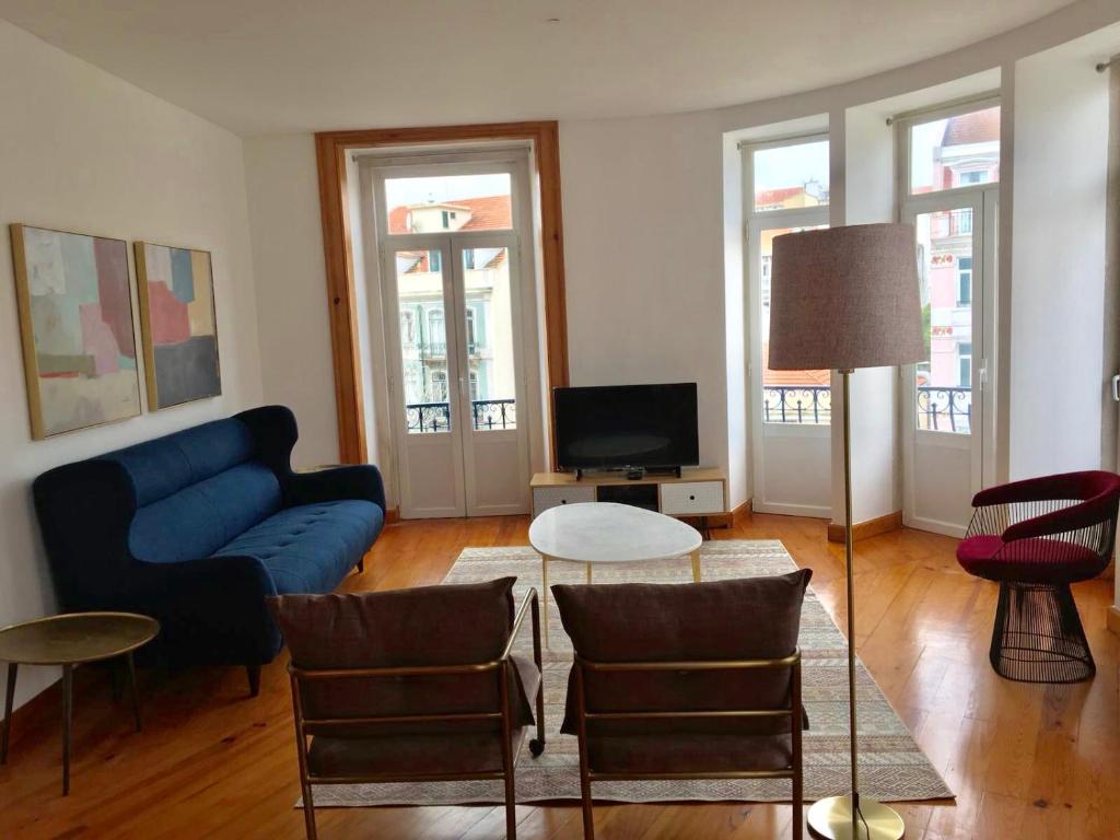 Baixa most beautiful and luminous 3 BDR flat Rua Andrade 63, 1170-013 Lisbonne