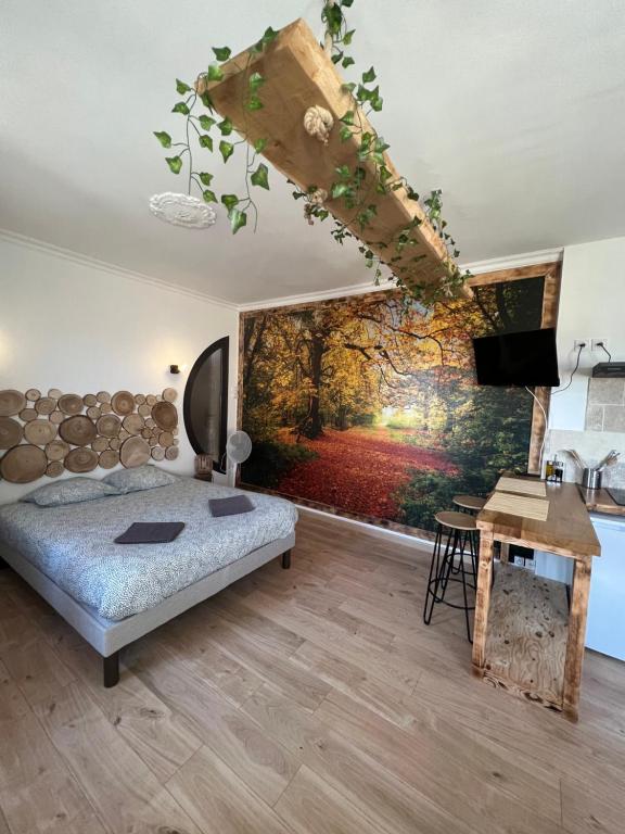 Appartement Balade en Forêt, 3min du Zoo 200 Les Ormeaux 41110 Saint-Aignan