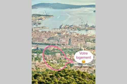 Balcon du Faron- Proche Gare & Centre ville - Clim