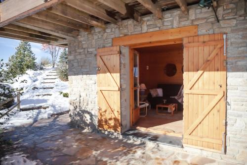 Bas de chalet avec vue imprenable sur les Pyrénées