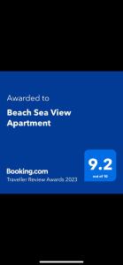 Beach Sea View Apartment