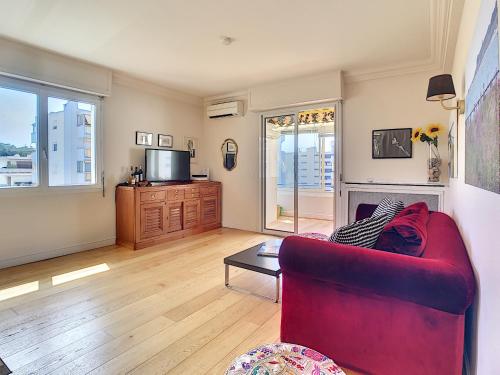 Beau 3 pièces avec loggia climatisée à deux pas de la croisette, Cannes