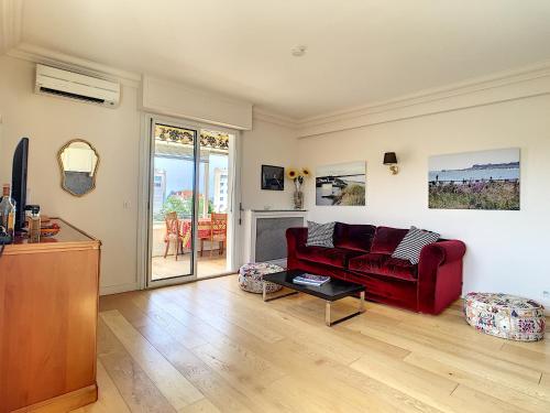 Beau 3 pièces avec loggia climatisée à deux pas de la croisette, Cannes