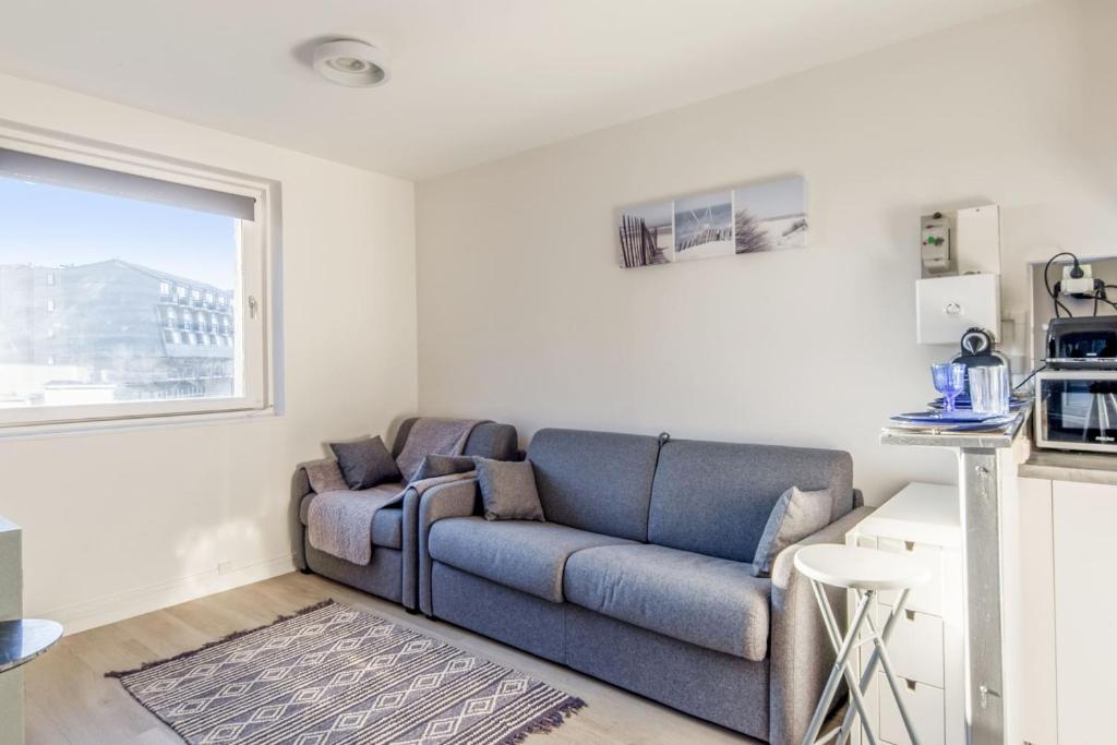 Appartement Beau studio avec vue mer dans le port de Deauville - Welkeys 3 quai des Marchands 14800 Deauville