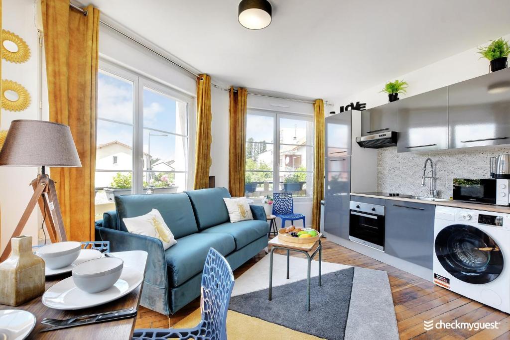 Beau studio avec vue mer dans le port de Deauville - Welkeys 14800 Deauville