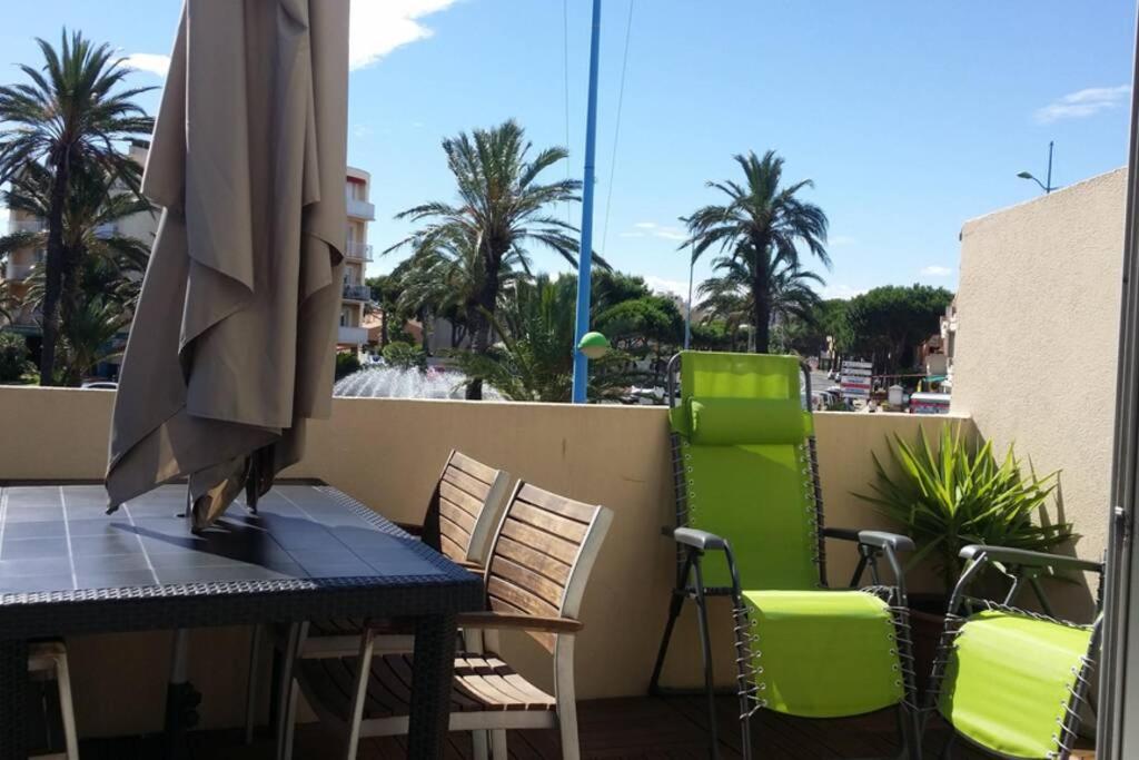 Beau T2 climatisé avec terrasse 100m plage 2 Rue Ambroise Paré, 66750 Saint-Cyprien