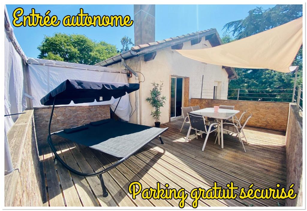 Beau T3 en duplex terrasse et parking bien placé 442 Avenue de Fronton, 31200 Toulouse