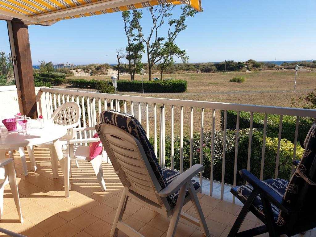 Appartement beau T3 vue mer piscine CAPAO Cap d'Agde CAPAO - APPT 103 34300 Le Cap d\'Agde