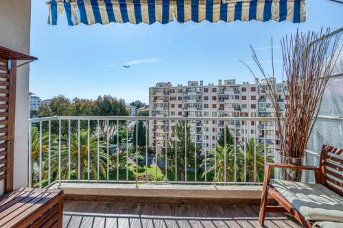 Beautiful and modern apartment with a balcony - Nice - Welkeys