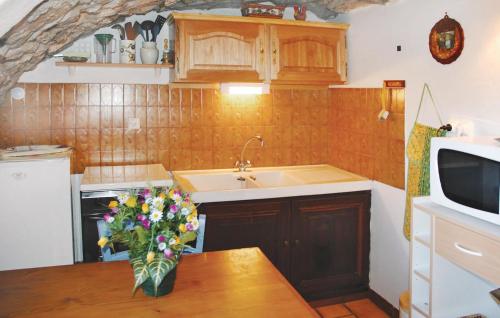 Beautiful apartment in La Beaume with 1 Bedrooms and WiFi