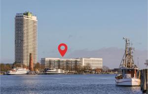 Beautiful apartment in Lbeck Travemnde with 3 Bedrooms, Sauna and WiFi