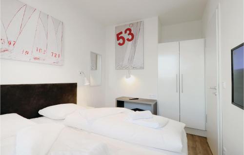 Beautiful apartment in Lbeck Travemnde with 3 Bedrooms, Sauna and WiFi