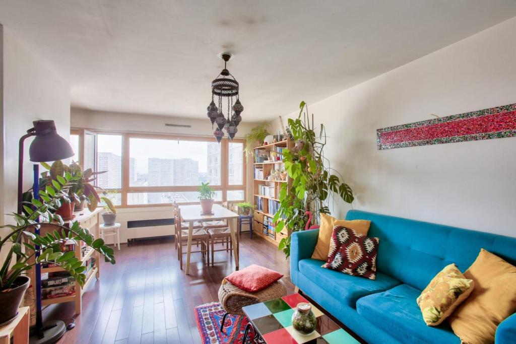 Beautiful apartment with a breathtaking view of Paris 70 Rue du Javelot, 75013 Paris