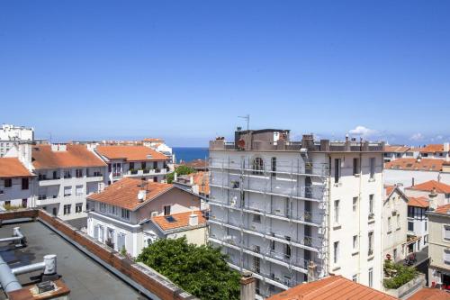 Beautiful modern studio with a view on the ocean - Biarritz - Welkeys