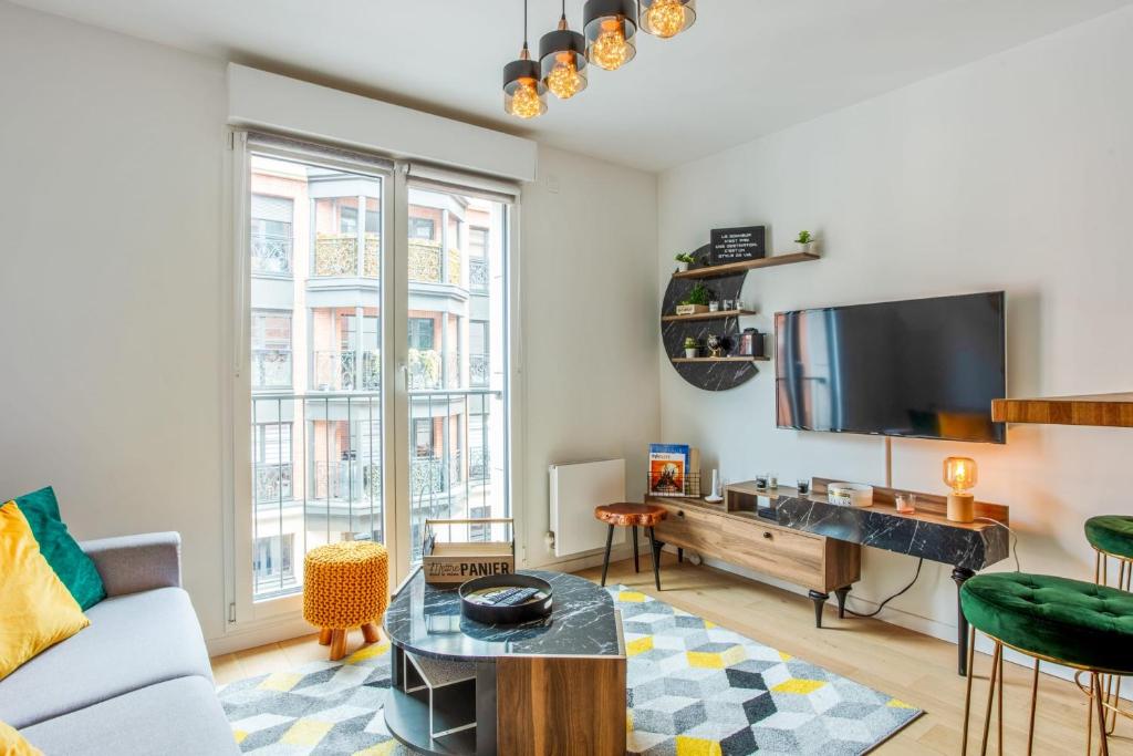 Appartement Beautifully decorated 1 bedroom appartement near Paris - Puteaux - Welkeys 188 Rue Gerhard 92800 Puteaux