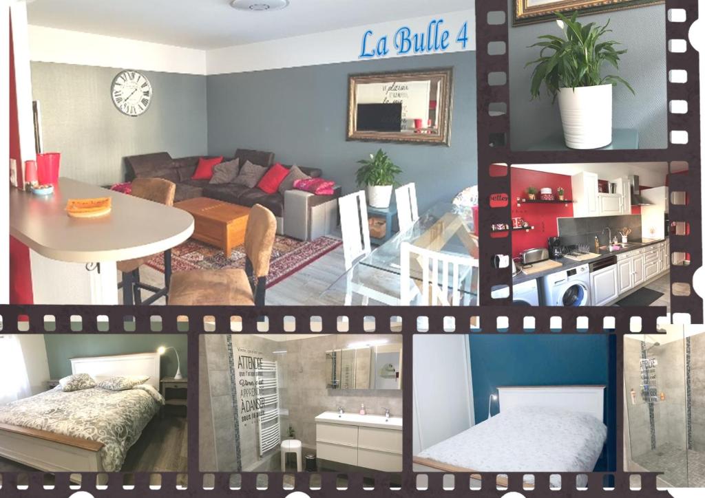 BedinReims cozy apartment parking and wifi free ideal 4 Adultes et 2 Enfants 45 Rue Simon, 51100 Reims