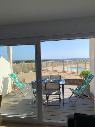 Bel Appartement 11 au rez chaussée vue mer au Maeva