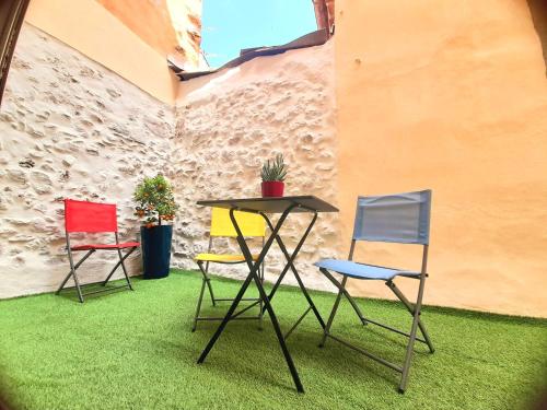 Bel appartement avec patio en cœur de ville
