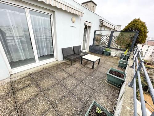 Bel Appartement avec vue sur la grande terrasse