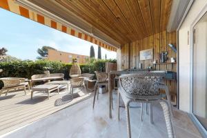 Bel appartement de standing avec jardin