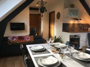 Bel appartement sur les hauteurs de Locronan