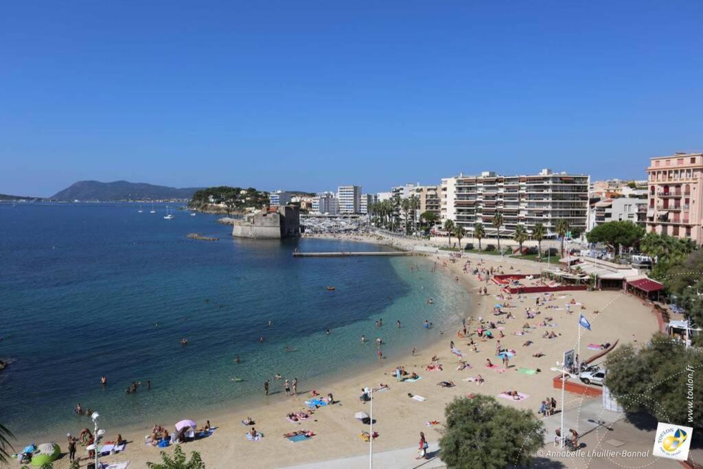Bel appartement T3 Mourillon à 5 min des Plages - vue mer 53 Allée du Docteur Laurès, 83000 Toulon
