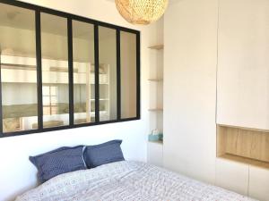 Bel appartement vue mer centre-ville, face plage