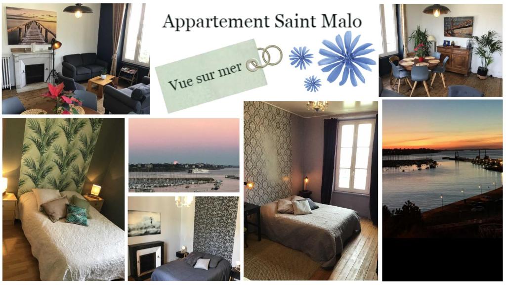 Appartement Bel appartement vue mer Saint-Malo 11 Place Charcot 35400 Saint-Malo