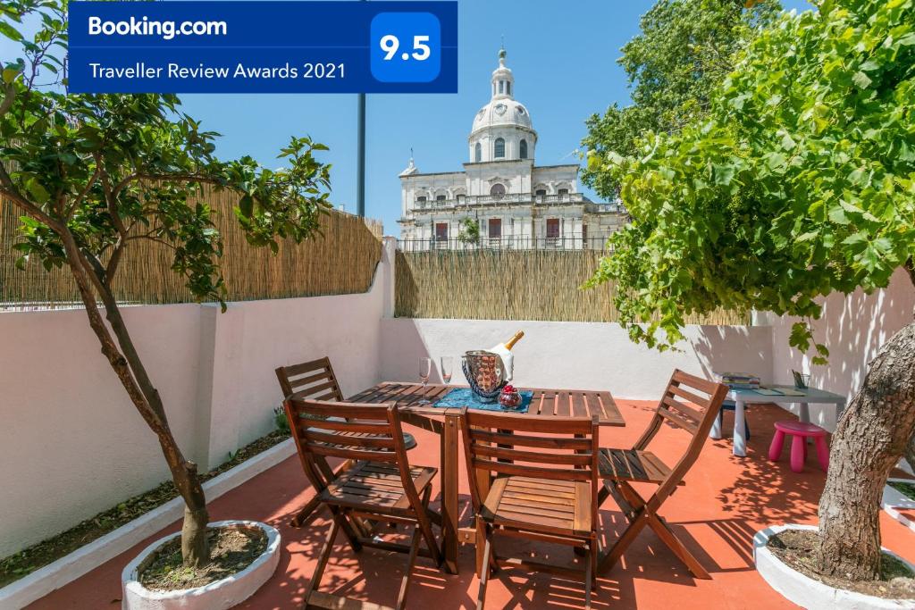 Appartement Belém Vintage with Superb Private Terrace Travessa da Memória 54, R/C Esq. 1300-403 Lisbonne