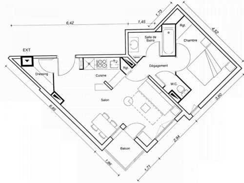 Appartement Appartement Belle Plagne, 2 pièces, 4 personnes - FR-1-455-175 Résidence Gémeaux La Plagne Tarentaise